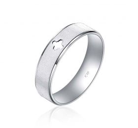 周大福西式婚礼结婚戒指PT153596戒指