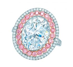 蒂芙尼BLUE BOOK高级珠宝钻石戒指 戒指