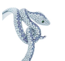 蒂芙尼BLUE BOOK高级珠宝蛇形手镯 手镯