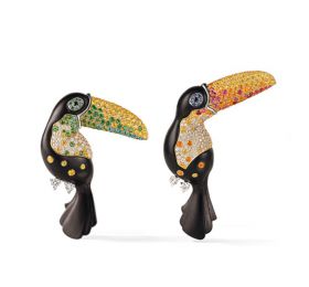 梵克雅宝主题系列L’ARCHE DE NOE RACONTEE PAR VAN CLEEF & ARPELS toucans胸针胸针