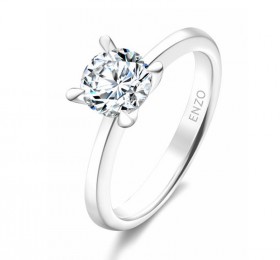 ENZO婚礼系列ENZO 88系列 18K白金镶嵌钻石戒指戒指