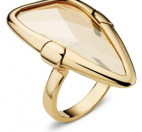 施华洛世奇ATELIER SWAROVSKI CHANDELIER 戒指, 镀金色戒指