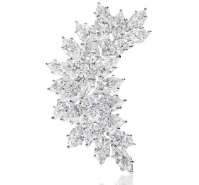 海瑞温斯顿WINSTON CLUSTER珠宝系列钻石胸针胸针