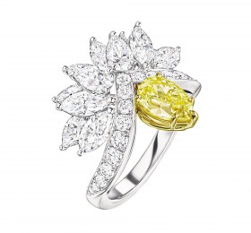 海瑞温斯顿THE NEW YORK COLLECTION 系列EAGLE系列EAGLE黄钻配钻石戒指戒指
