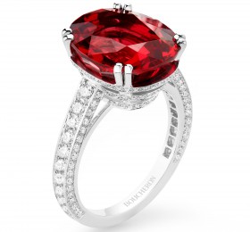 宝诗龙26 VENDOME系列缅甸红尖晶石戒指戒指