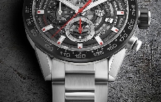 泰格豪雅全新43毫米CARRERA HEUER-01计时码表