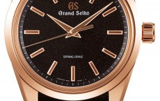 以夜空为灵感 Grand Seiko推出18K玫瑰金Spring Drive 8日动力存储腕表