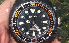 受不了地面上的温度就下水吧！ Seiko Prospex Diver Scuba