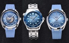 欧米茄Seamaster in Summer Blue 北京SKP新品到店|很全、很新 一次看个够