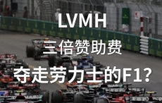 LVMH 三倍赞助抢走劳力士F1？