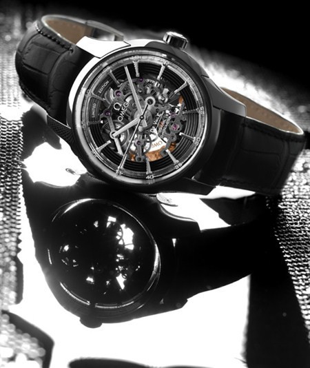 2011 BaseWorld Omega DV21 platinum skeleton 08