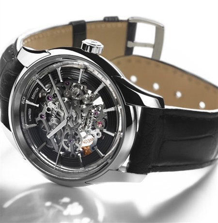 2011 BaseWorld Omega DV21 platinum skeleton 10