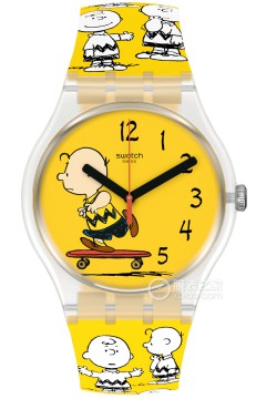 斯沃琪SWATCH X PEANUTS系列SO29Z101