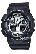 卡西欧G-SHOCK系列GA-100BW-1A