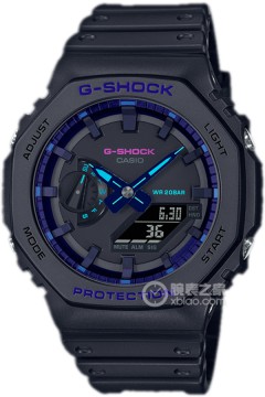 卡西欧G-SHOCK系列GA-2100VB-1A