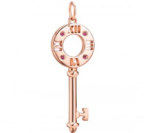 蒂芙尼TIFFANY KEYS Atlas® 镂空钥匙吊坠吊坠